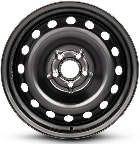 New 16x6.5 inch OEM Direct Replacement Steel Wheel for 1995-2005 Volkswagen Jetta 5-100mm Black 16 in Rim 1J0601027AD03C in Saudi Arabia