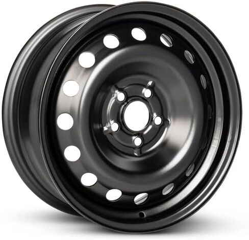 New 16x6.5 inch OEM Direct Replacement Steel Wheel for 1995-2005 Volkswagen Jetta 5-100mm Black 16 in Rim 1J0601027AD03C in Saudi Arabia