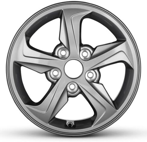 15x6 inch OEM Direct Replacement Aluminum Wheel for Hyundai Elantra 2017–2018 5-114.3mm Gray 15 in Rim 52910F3100 in Saudi Arabia