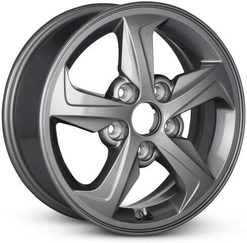 15x6 inch OEM Direct Replacement Aluminum Wheel for Hyundai Elantra 2017–2018 5-114.3mm Gray 15 in Rim 52910F3100 in Saudi Arabia