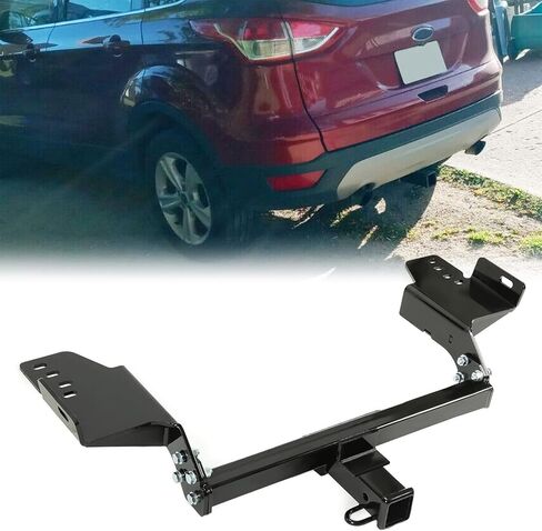 HECASA Class 3 Black 2" Trailer Hitch Receiver Compatible with 2013-2019 Ford Escape SEL SE S Titanium in Saudi Arabia