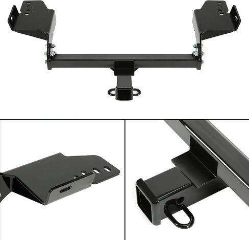HECASA Class 3 Black 2" Trailer Hitch Receiver Compatible with 2013-2019 Ford Escape SEL SE S Titanium in Saudi Arabia