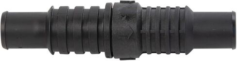 Whale LV1219 Non-Return Inline Valve, for Use with ¾-Inch and 1-Inch Diameter Pipes, Nitrile Construction , Black in Kuwait