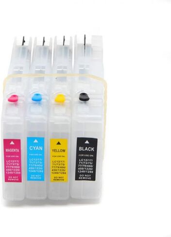 Ink Cartridge Refill LC1220 LC1240 LC1280 Compatible with DCP-J525W DCP-J725DW DCP-J925DW MFC-J430W MFC-J5910DW MFC-J625DW MFC-J6510DW Printer Models in Saudi Arabia