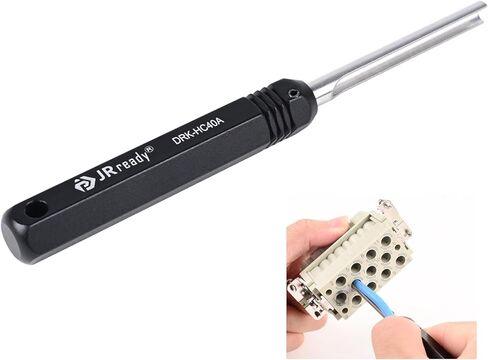 D SUB Connector Pins Removal Tool JRready DRK-D SUB Pins insertion Extraction Tool for TE/AMP/Harting Heavy Duty 5A Han D SUB Connector Crimp Contacts Extract, ID:0.07,OD: 0.09 in Kuwait
