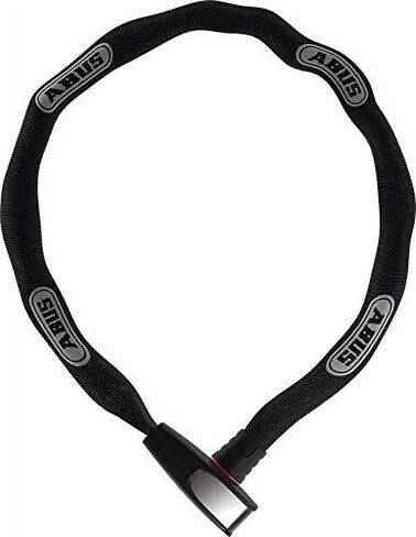 قفل سلسلة ABUS Steel-O-Chain 8807K - قفل دراجة فولاذي صلب مرن - مستوى الأمان ABUS 8-85 سم - أسود in Saudi Arabia