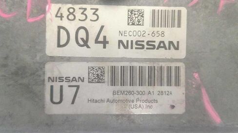 Engine ECM Control Module 2.0L at Fits 11-12 Compatible with Nissan SENTRA NEC002-658 NEC002658 in Saudi Arabia