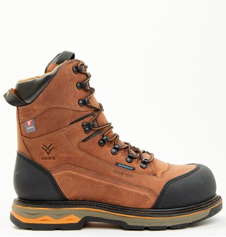 Hawx Men's 8" Enduro Waterproof 800G Insulated Work Boot Composite Toe - Bhxcwr0w214 in Kuwait