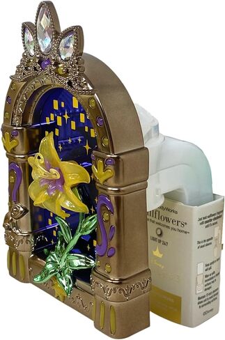Bath and Body Works Princess Collection Rapunzel Nightlight Wallflowers Fragrance Plug Light Up with a Peach Gardenia Sample Soap in Saudi Arabia