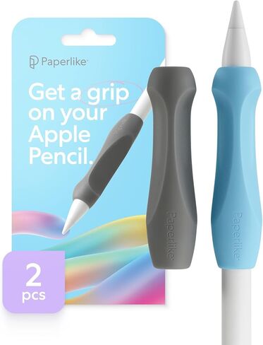 Paperlike's Pencil Grips for Apple Pencil 1st & 2nd Generation, USB-C & Pro - Set of 2 - Ergonomic Precision in Kuwait