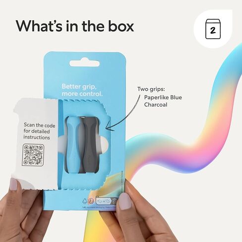 Paperlike's Pencil Grips for Apple Pencil 1st & 2nd Generation, USB-C & Pro - Set of 2 - Ergonomic Precision in Kuwait