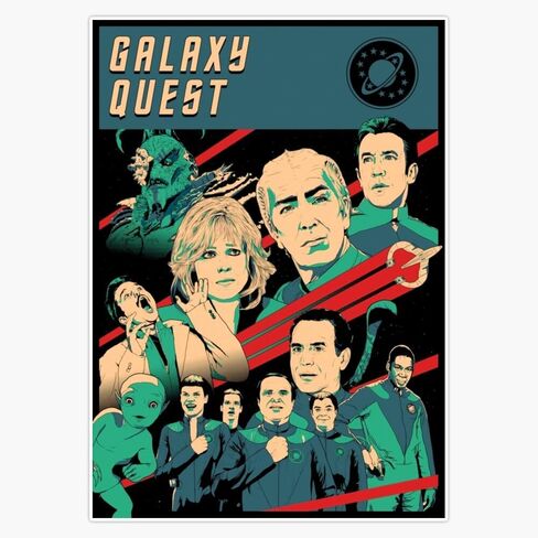 ملصق Galaxy Quest ملصق ممتص للصدمات من الفينيل مقاس 5 بوصات in Saudi Arabia
