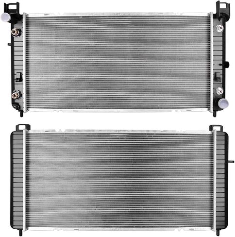 Besuto 34'' Aluminum Radiator Compatible with CADILLAC ESCALADE 6.0 V8 2002-2006, AB 26mmAT Replaces Radiator CU2370 in Saudi Arabia