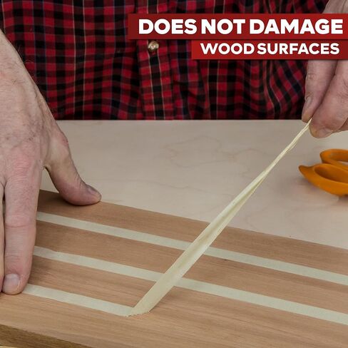 XFasten Double Sided Woodworking Tape 2 Inch x 90 Feet, Heavy Duty Residue-Free Double Sided Masking Tape for Router Templates, High Speed CNC Router, MDF Edge Banding, and Zero Clearance and Gap Cuts in Kuwait