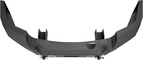 KUAFU Front Bumper Assembly Compatible with 2007-2013 GMC Sierra 1500 Pickup Truck Bumper W/LED Lights, Winch Plate, Sensor Holes and D-ring Steel Powder Coated Black in Saudi Arabia