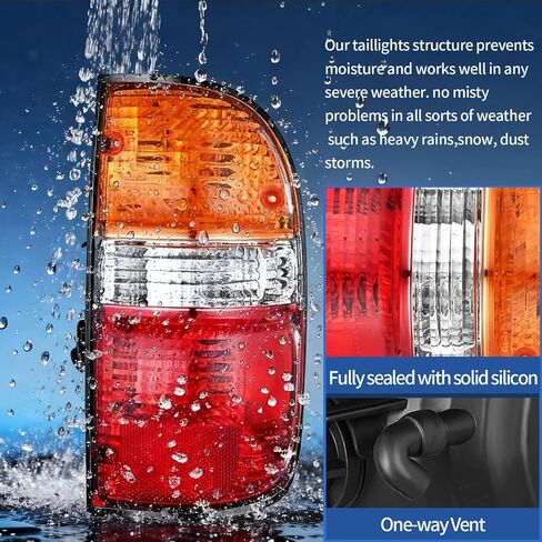 Taillight Assembly Compatible with 2001 2002 2003 2004 Toyota Tacoma Rear Lamp Replacement OE Style Passenger Side (right side) in Saudi Arabia