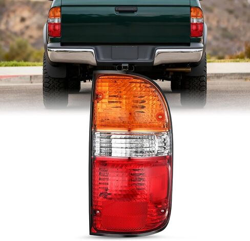Taillight Assembly Compatible with 2001 2002 2003 2004 Toyota Tacoma Rear Lamp Replacement OE Style Passenger Side (right side) in Saudi Arabia