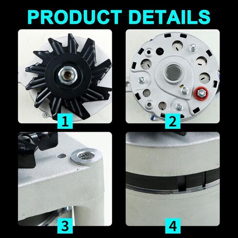 المولد 334-2099 متوافق مع Ford F-150 F-350 Pickup، F600 F700 F800 F900 Trucks، Bronco، Country Sedan استبدال # 400-14002 19135657 in Kuwait