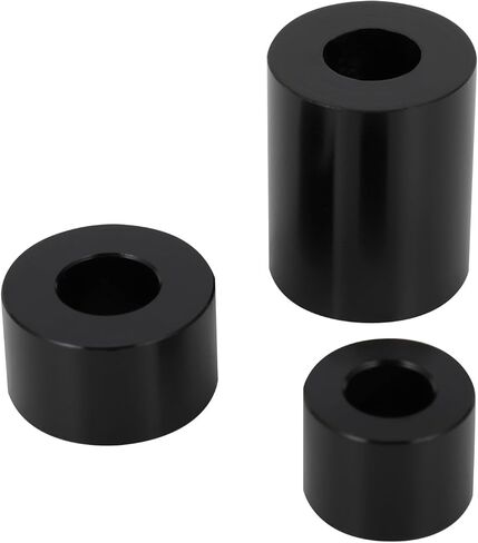 Dirt Bike Wheel Spacers Billet Aluminum for KLX 110 KLX110 KLX 110L 2025 2024 2002-2025 Motorcycle Pit Bike Black in Saudi Arabia