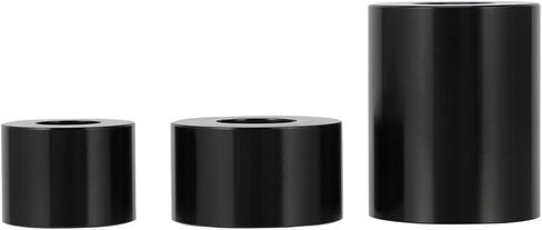 Dirt Bike Wheel Spacers Billet Aluminum for KLX 110 KLX110 KLX 110L 2025 2024 2002-2025 Motorcycle Pit Bike Black in Saudi Arabia
