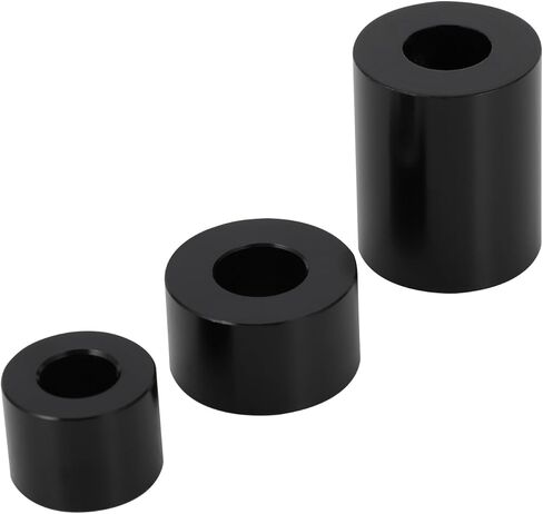Dirt Bike Wheel Spacers Billet Aluminum for KLX 110 KLX110 KLX 110L 2025 2024 2002-2025 Motorcycle Pit Bike Black in Saudi Arabia