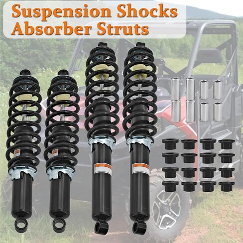 4PCS Front Rear Struts Shocks Absorbers Assembly Compatible with Polaris Ranger 570 2015 2016 Ranger Crew XP 900 2013-2019 Ranger 1000 2020-2023 XP Crew 1000 2017 2018 Replace# 7043753 7043755 in Kuwait