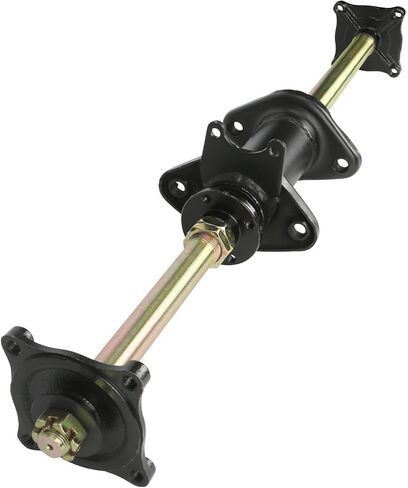 810mm 32" Rear Axle Kit for Go Kart ATV UTV Quad Buggy Golf Cart 4 Wheelers GY6 110cc 125cc 150cc 200cc 250cc Taotao Coolster Kazuma Roketa – 4 Bolt Wheel Hubs, DIY Rebuild Axle Shaft Assembly in Saudi Arabia