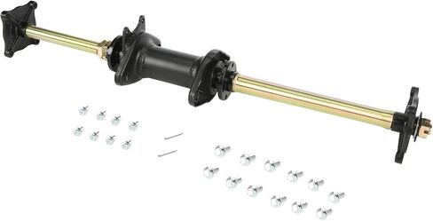 810mm 32" Rear Axle Kit for Go Kart ATV UTV Quad Buggy Golf Cart 4 Wheelers GY6 110cc 125cc 150cc 200cc 250cc Taotao Coolster Kazuma Roketa – 4 Bolt Wheel Hubs, DIY Rebuild Axle Shaft Assembly in Saudi Arabia