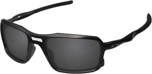 Polarized Lens Replacement for Oakley Triggerman OO9266 Sunglass - Dark Black - Polarized in Saudi Arabia