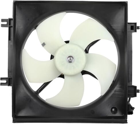 Radiator Cooling Fan Assembly Compatible with 2008-2011 for Subaru for Impreza 2.5L,Black&White Radiator Fan Direct Fit Replacement for 2PCS Engine Cooling Fan in Saudi Arabia