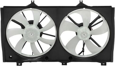 Radiator Cooling Fan Assembly Compatible with 2007-2009 for Toyota for Camry 2.4L,Radiator Fan Direct Fit Replacement for Engine Cooling Fan & Engine A/C Condenser in Saudi Arabia