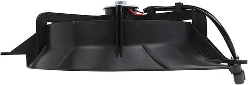 Cooling Fan Assembly Compatible with 1993-1995 for Honda for Civic del Sol 1.5L 1992-1998 for Honda for Civic 1.6L, Black&White Radiator Fan Direct Fit Replacement for Engine Cooling Fan in Saudi Arabia