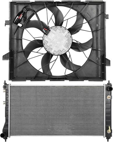 Cooling Fan Assembly Compatible with 2015-2020 for Dodge for Durango 5.7L 2015 for Dodge for Durango 3.6L,Radiator Fan Direct Fit Replacement for Engine Cooling Fan & Radiator in Saudi Arabia