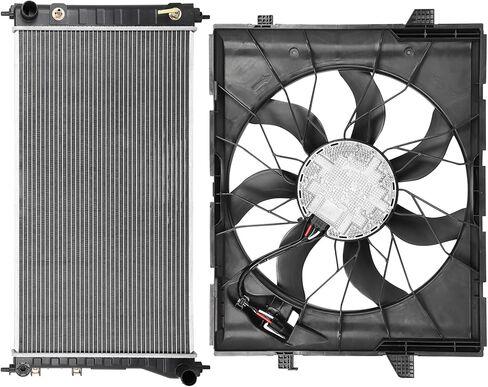 Cooling Fan Assembly Compatible with 2015-2020 for Dodge for Durango 5.7L 2015 for Dodge for Durango 3.6L,Radiator Fan Direct Fit Replacement for Engine Cooling Fan & Radiator in Saudi Arabia