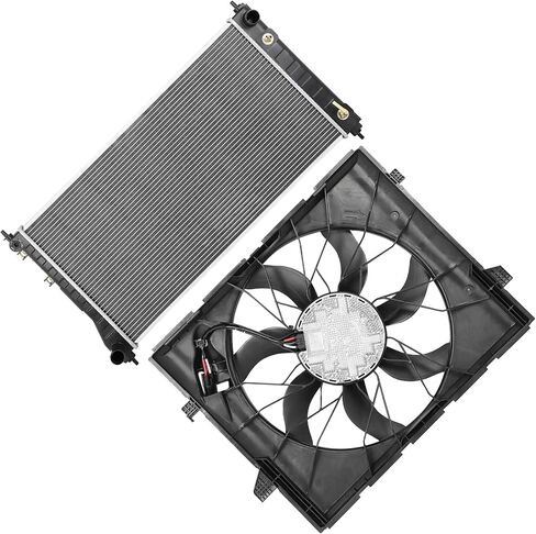 Cooling Fan Assembly Compatible with 2015-2020 for Dodge for Durango 5.7L 2015 for Dodge for Durango 3.6L,Radiator Fan Direct Fit Replacement for Engine Cooling Fan & Radiator in Saudi Arabia