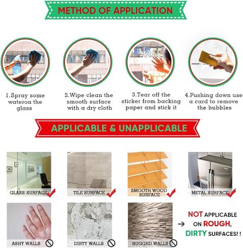 258 قطعة من ملصقات النوافذ على شكل ندفة الثلج لعيد الميلاد، وديكورات ملصقات نوافذ عيد الميلاد in Kuwait