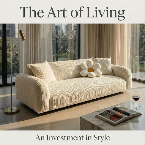 Luxury Cloud-Soft Sofa Cover, Designer Jacquard Weave Couch Cover for an Elegant Living Room Upgrade, Premium High-Stretch Furniture Protector, Machine Washable Slipcover in Saudi Arabia