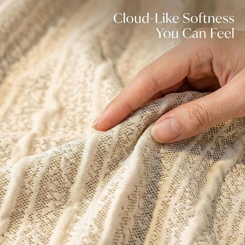 Luxury Cloud-Soft Sofa Cover, Designer Jacquard Weave Couch Cover for an Elegant Living Room Upgrade, Premium High-Stretch Furniture Protector, Machine Washable Slipcover in Saudi Arabia