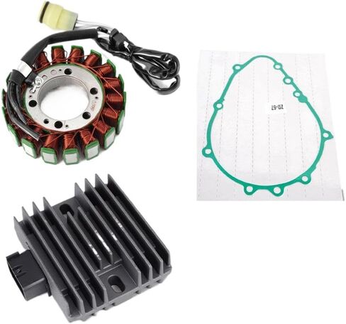 طقم مقوم حشية الملف الثابت 21003-0001 متوافق مع ZR750 Z750 2004-2006 Z750S 2005-2007 ZR1000 Z1000 2003-2006 in Saudi Arabia