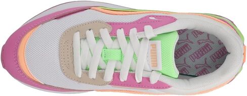 PUMA Womens City Rider Translucent Lace Up Sneakers Shoes Casual - Multi in Saudi Arabia