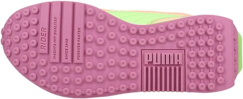 PUMA Womens City Rider Translucent Lace Up Sneakers Shoes Casual - Multi in Saudi Arabia