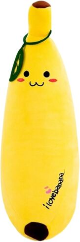 13.7" Banana Plush Pillow Toy Adorable Fruit Plushie Hugging Gift for Kids in Kuwait