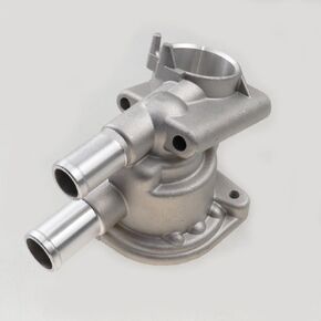 سيارة الألومنيوم معدن ترموستات الإسكان غطاء مجموعة الجمعية محرك المبرد المياه شفة مضخة المخرج صالح لهوندا سيفيك 1996-2000 1.6L L4 19320P2A000 19320-P2A-000 in Kuwait