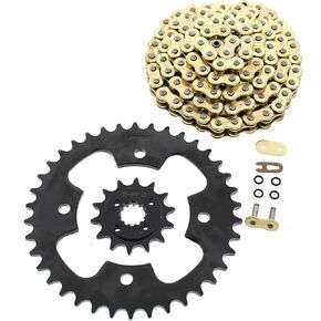 Chain and Sprocket for Polaris Predator 500 2005-2007 Gold O-Ring 14/38 94L in Kuwait