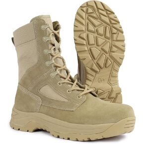 أحذية عسكرية تكتيكية قابلة للتنفس للعمل القتالي للرجال والنساء، خفيفة الوزن وغير قابلة للانزلاق، حذاء دراجة نارية صحراوي للجيش in Kuwait