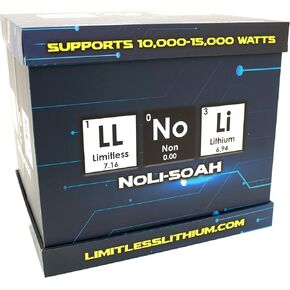 بطارية NoLi Sodium 50AH تصل إلى 13,000 واط 10 فولت-16 فولت in Kuwait