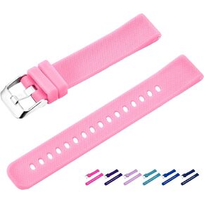 سوار ساعة بديل للأطفال من سمسام، حزام سيليكون 16 ملم مع دبابيس سريعة الفك، أساور بديلة للنساء، أساور رجالية، حزام مطاطي، سوار سيليكون in Kuwait