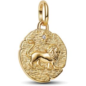 Medallion Charm Fit Women Bracelet Necklaces Fashion Gifts 925 Sterling Silver DIY Jewelry in Kuwait