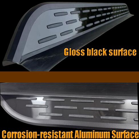 Running Board Fits for Chevrolet Traverse 2024 2025 2026 All Black Aluminum Side Step Side Bar Car Protect Stairs Pedals with Mounted Brackets Screws 2PCS/Set in Kuwait