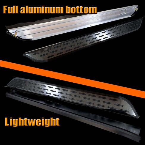 Running Board Fits for Chevrolet Traverse 2024 2025 2026 All Black Aluminum Side Step Side Bar Car Protect Stairs Pedals with Mounted Brackets Screws 2PCS/Set in Kuwait